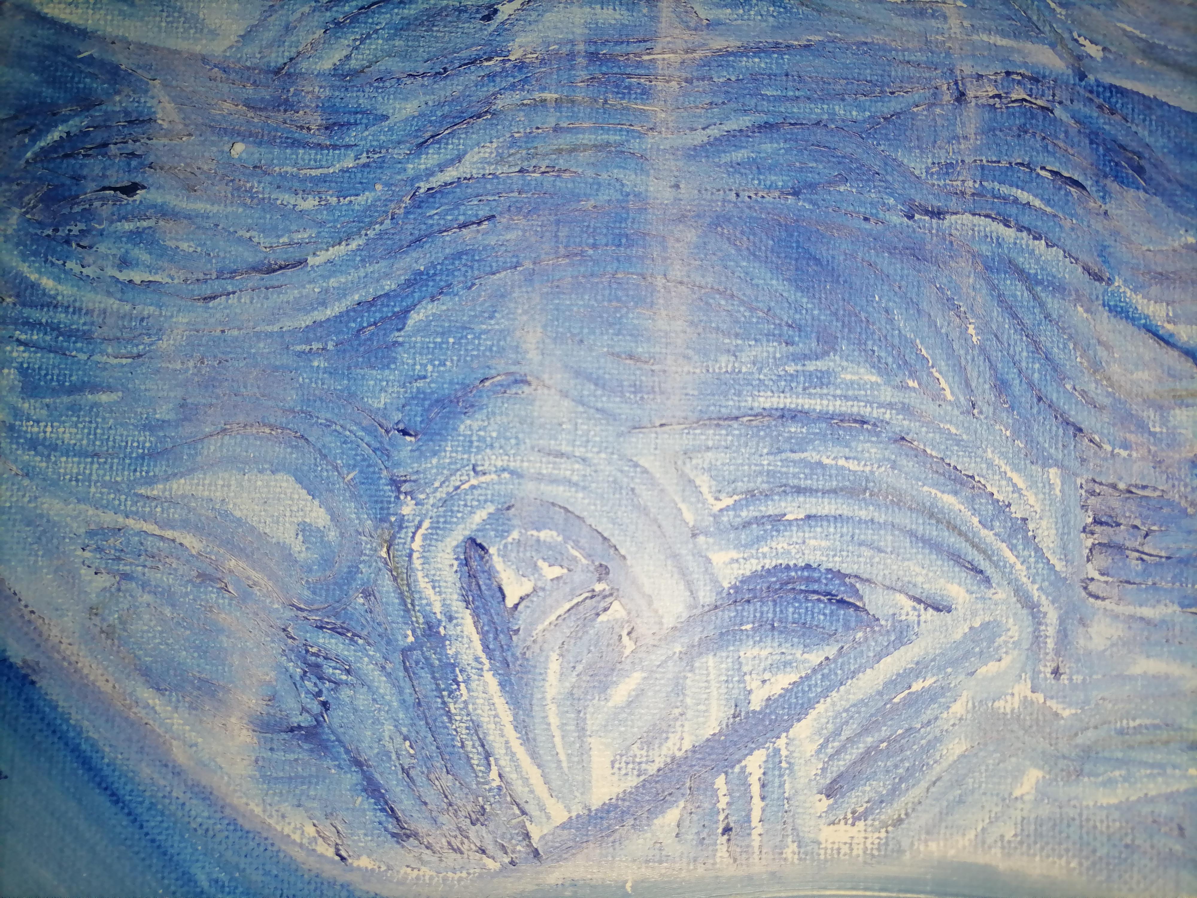 5 - having the holy light of love - part of the pic -  the tsunami of awesome has came